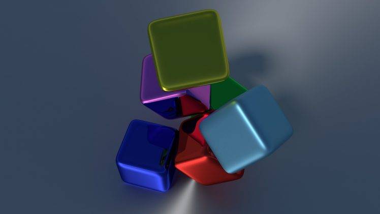 cube, Minimalism, 3D HD Wallpaper Desktop Background