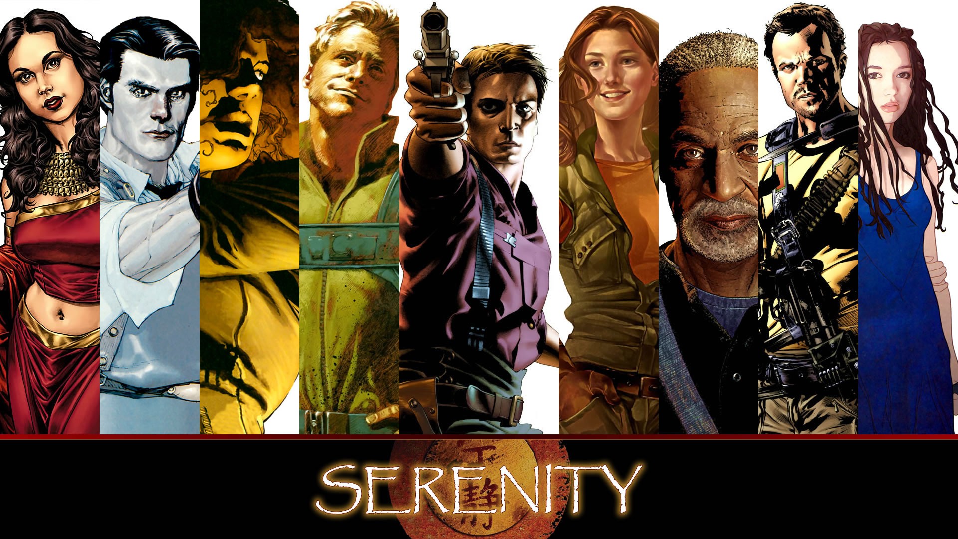 Firefly, Serenity, TV, Artwork Wallpaper