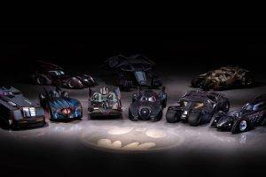 Batman, Batmobile, Batman Begins, Bat Signal, Car, Supercars, Digital Art