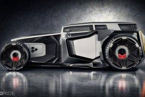 digital Art, Car, Lamborghini, Carbon Fiber