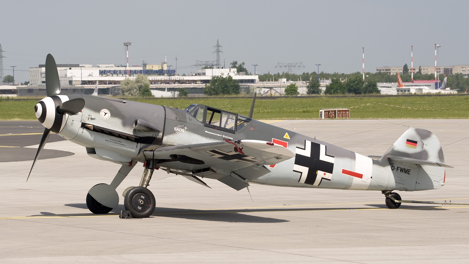 military Aircraft, Aircraft, World War II, Messerschmidt, Bf109 Wallpaper