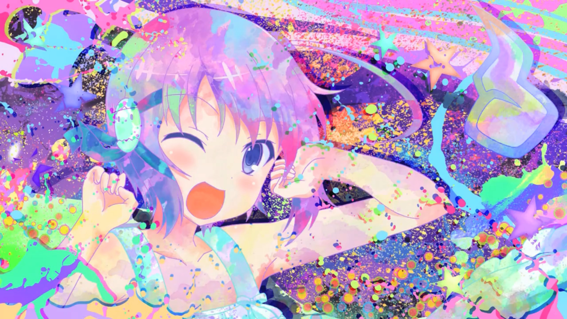 Invaders Of Rokujouma, Anime, Anime Girls, Colorful, Sanae Higashihongan Wallpaper