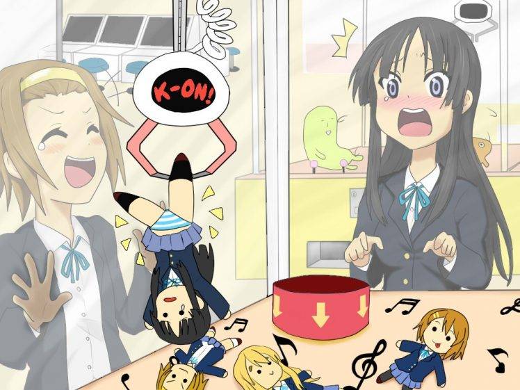 K ON!, Anime Girls, Akiyama Mio, Tainaka Ritsu HD Wallpaper Desktop Background