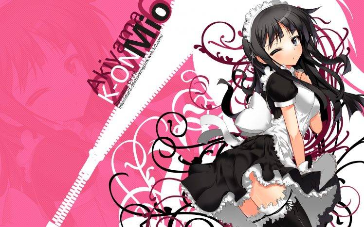 K ON!, Anime Girls, Akiyama Mio HD Wallpaper Desktop Background