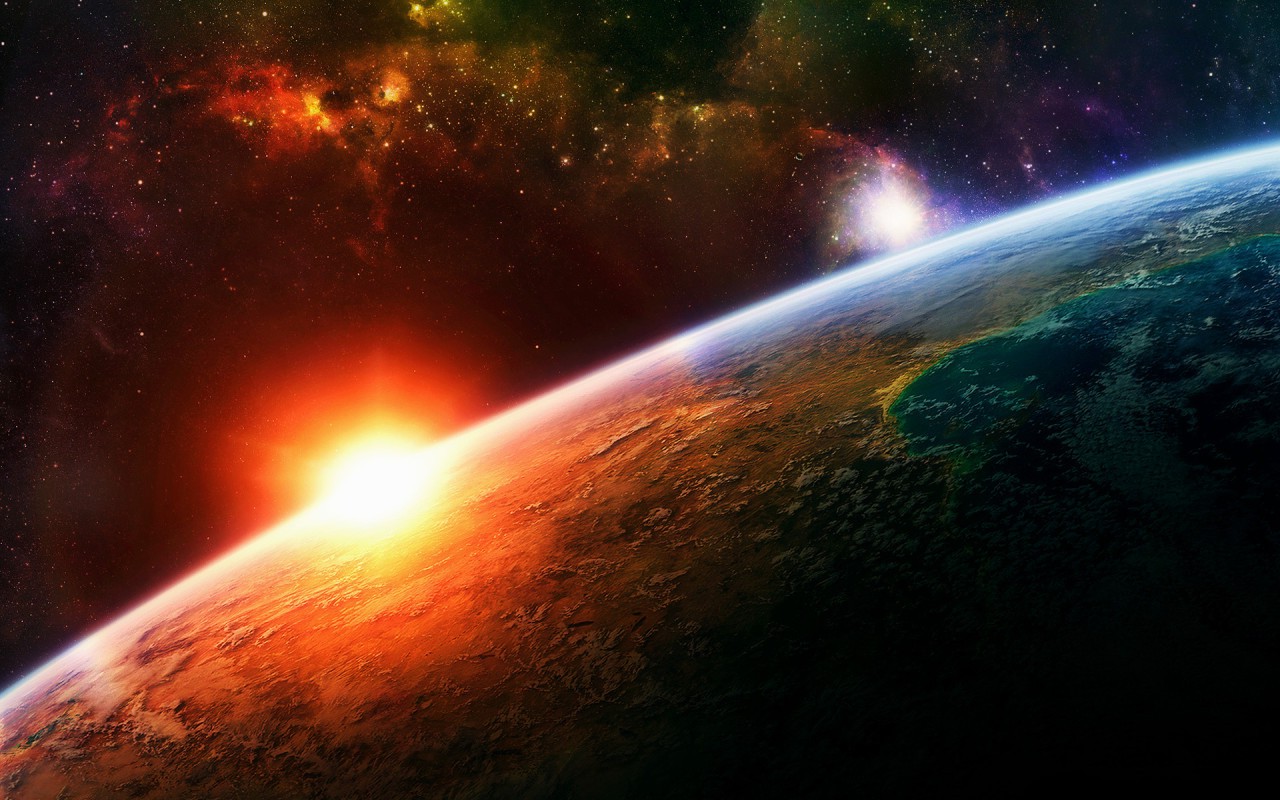 space, Earth Wallpaper