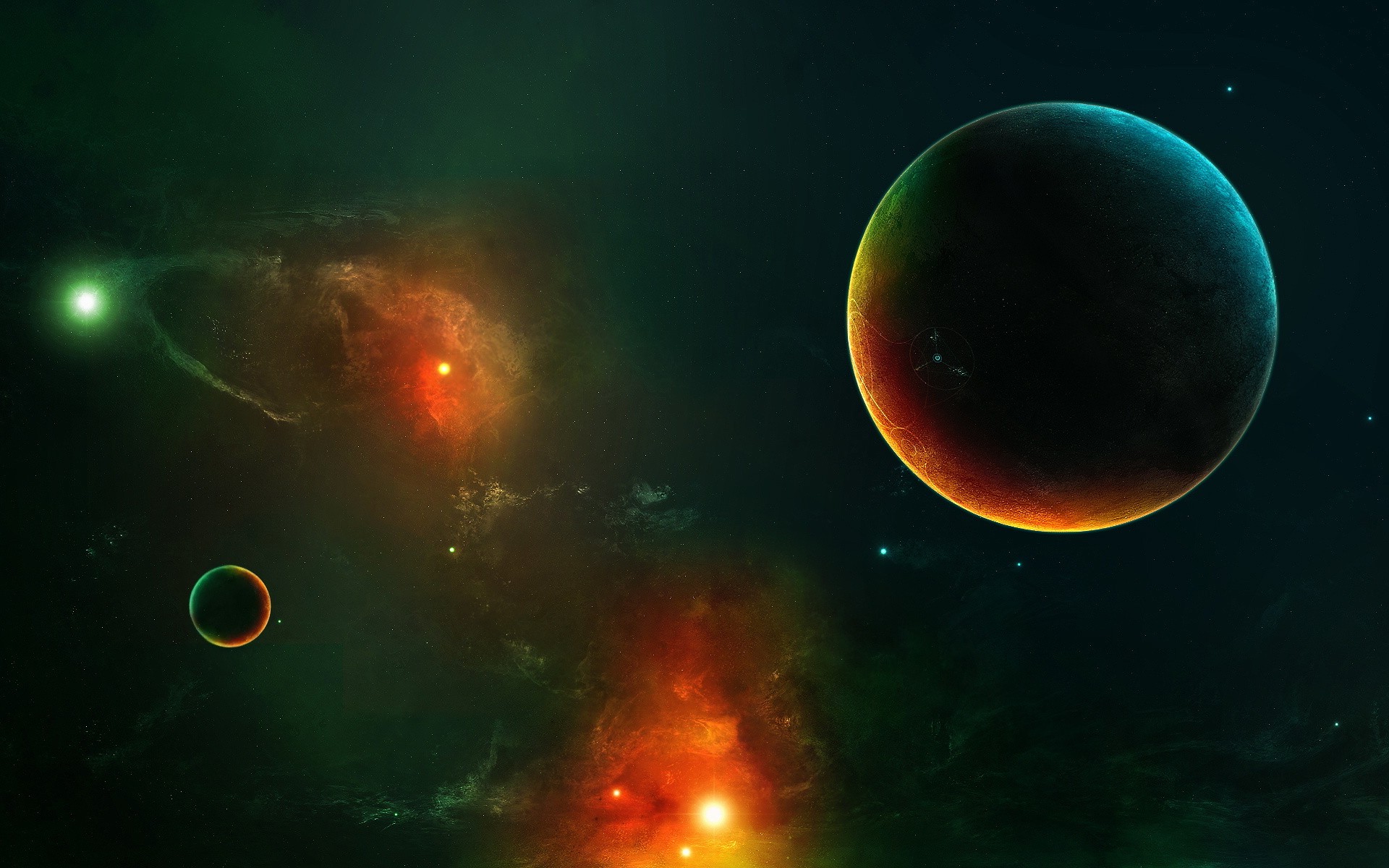 planet, Space, Space Art Wallpaper