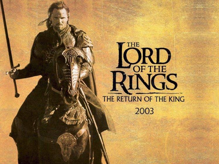 movies, The Lord Of The Rings: The Return Of The King, Aragorn, Viggo Mortensen, Sepia HD Wallpaper Desktop Background