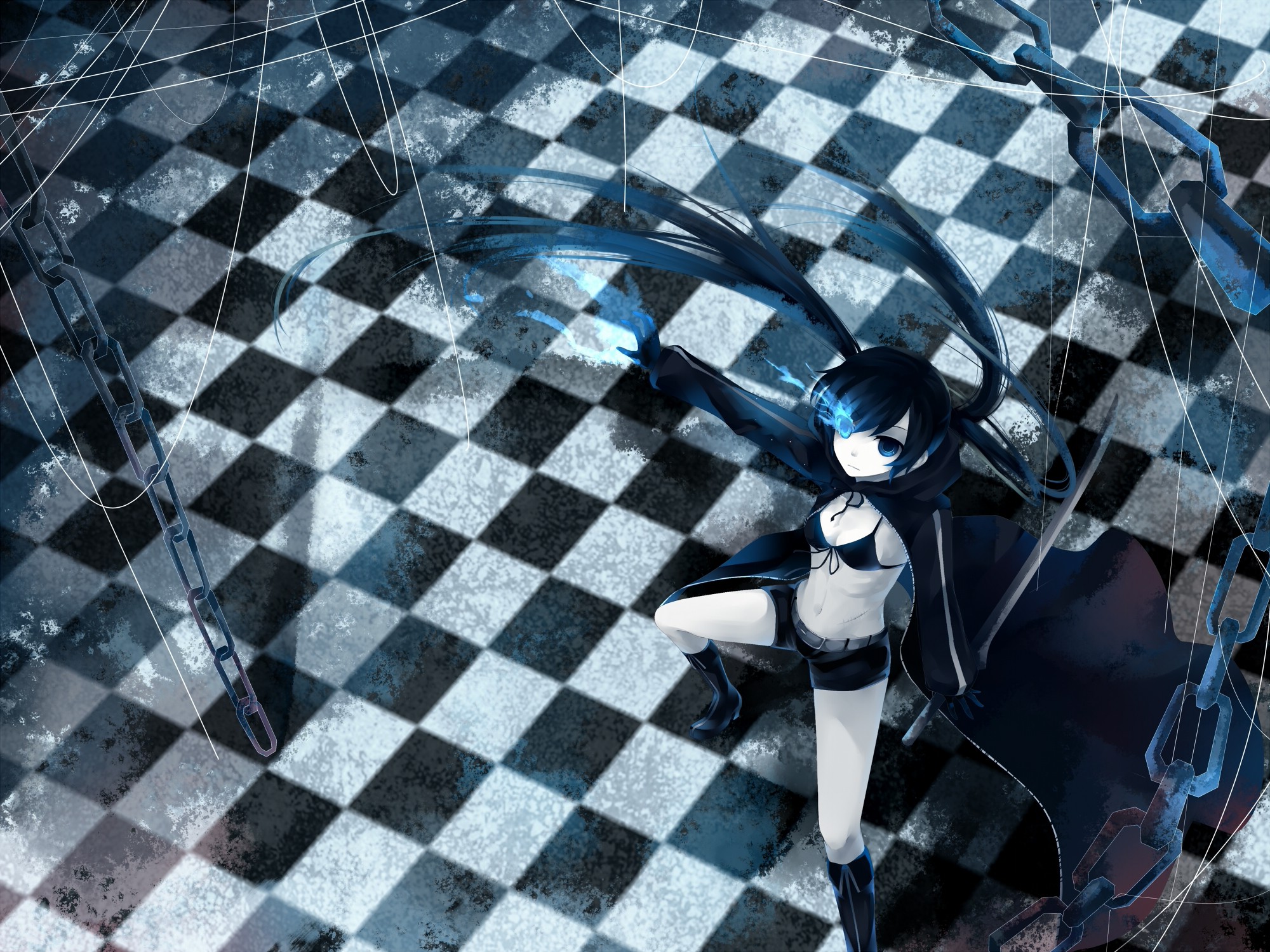 Kuroi Mato, Anime Girls Wallpaper