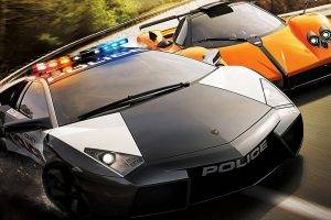 Lamborghini, Lamborghini Reventon, Pagani Zonda Cinque, Pagani, Need For Speed: Hot Pursuit, Video Games