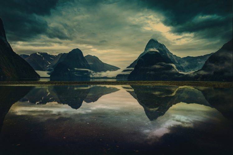 nature, Water, Mist, Mountain HD Wallpaper Desktop Background
