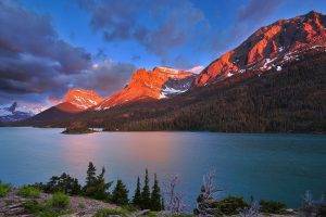 nature, Mountain, Water, River, Canada