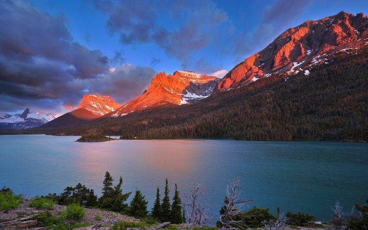 nature, Mountain, Water, River, Canada HD Wallpaper Desktop Background