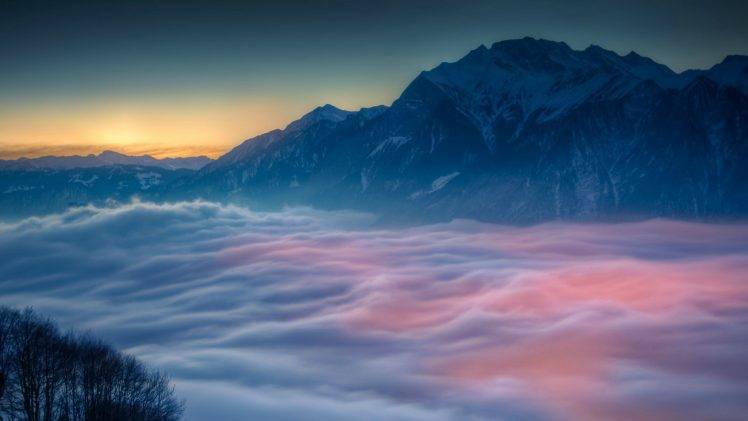 nature, Mountain, Clouds HD Wallpaper Desktop Background
