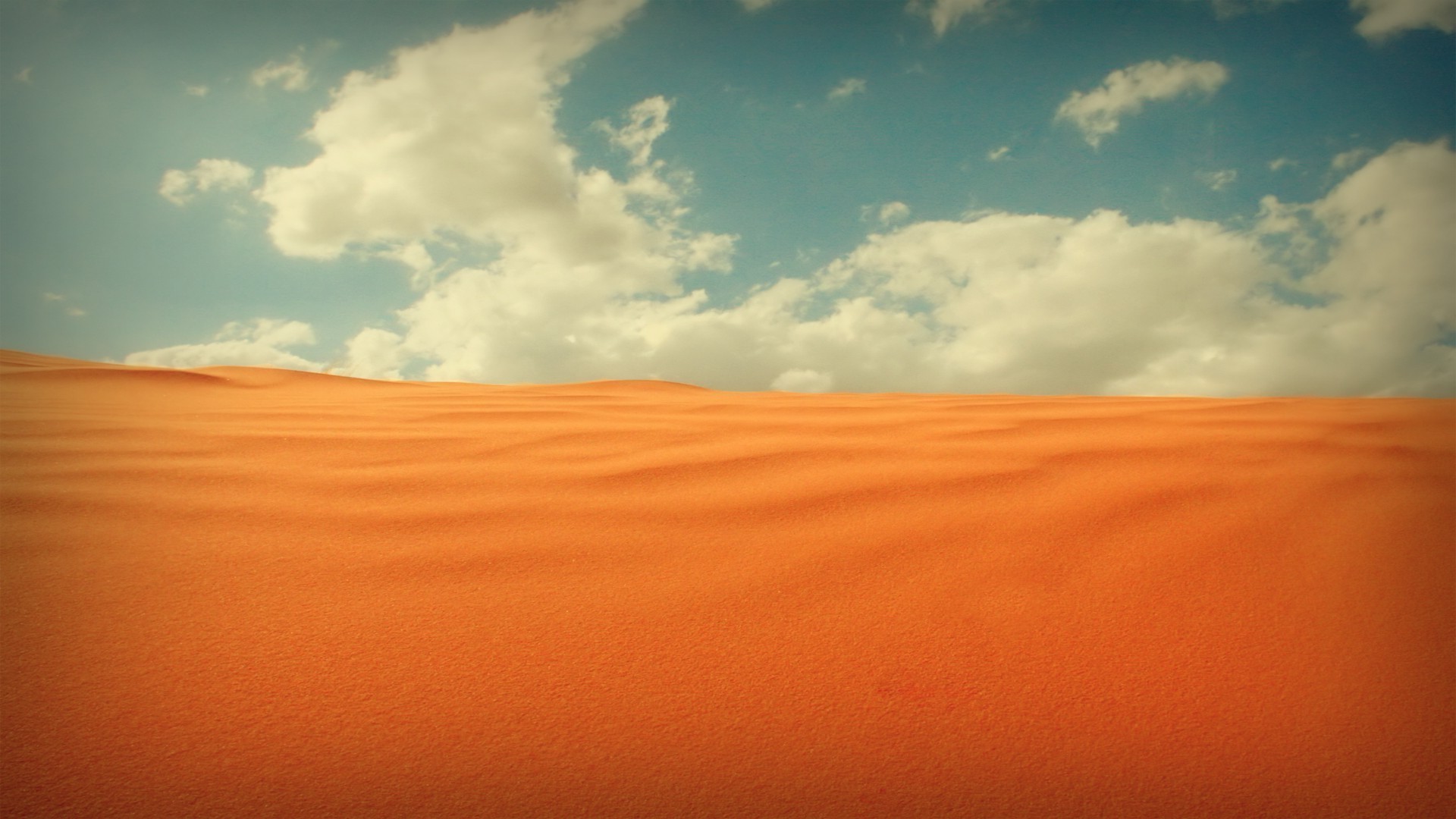 природа пустыня небо облака песок трава бесплатно