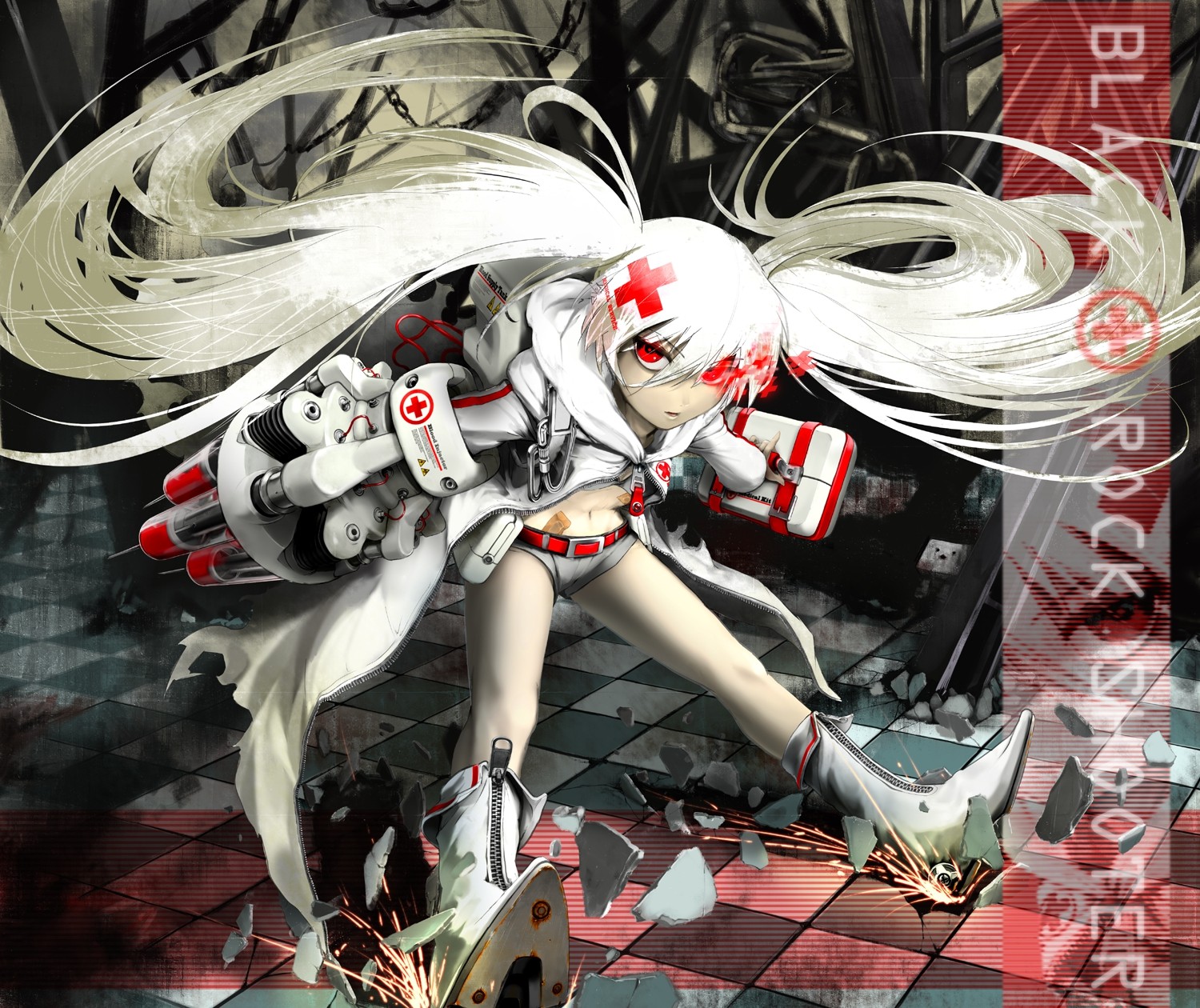 White Rock Shooter Wallpaper