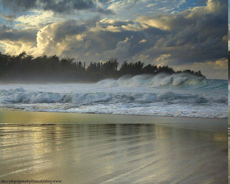 nature, Sea, Beach, Waves HD Wallpaper Desktop Background