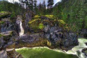 waterfall, Nature, Landscape