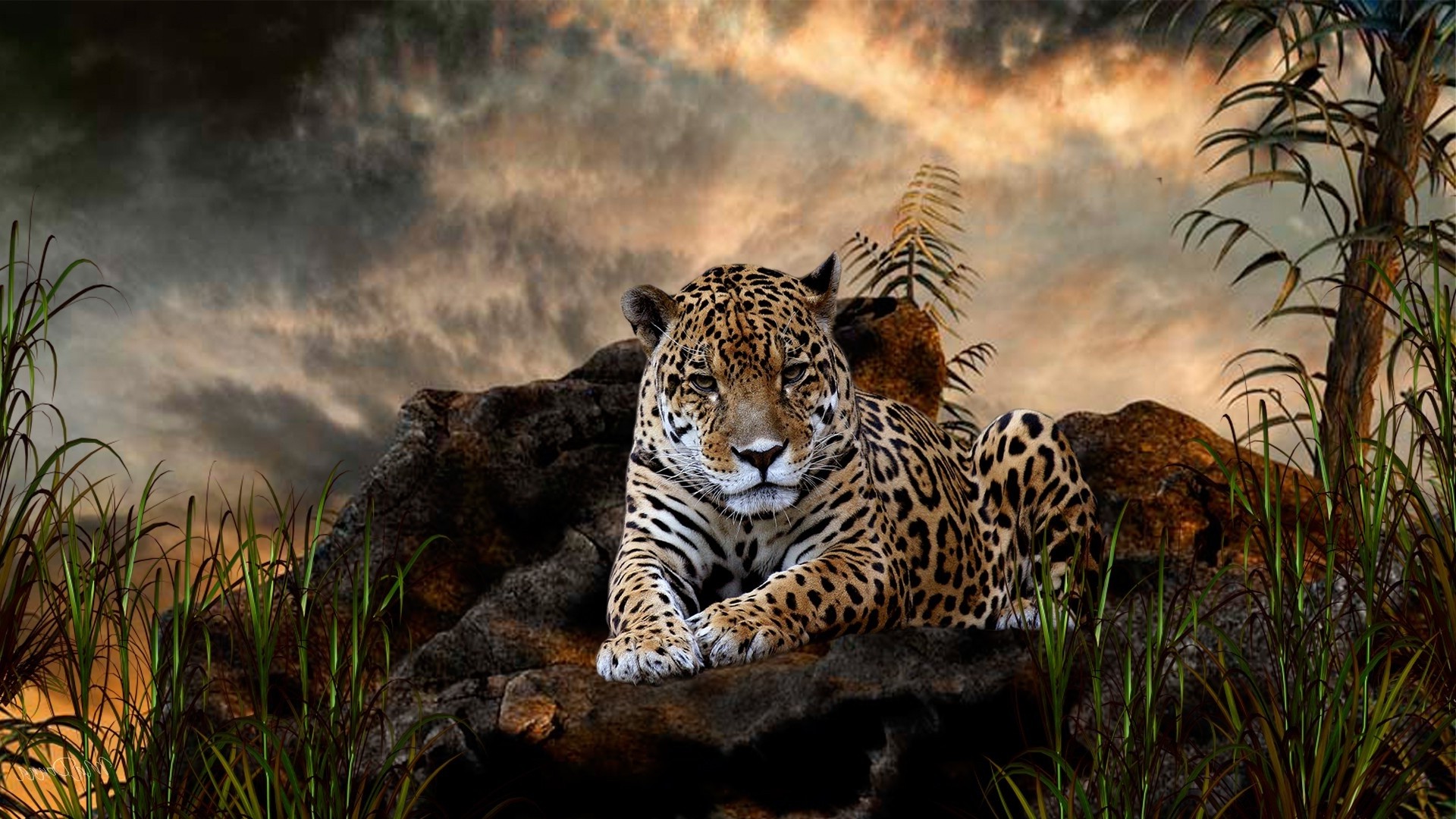 animals, Jaguars Wallpaper