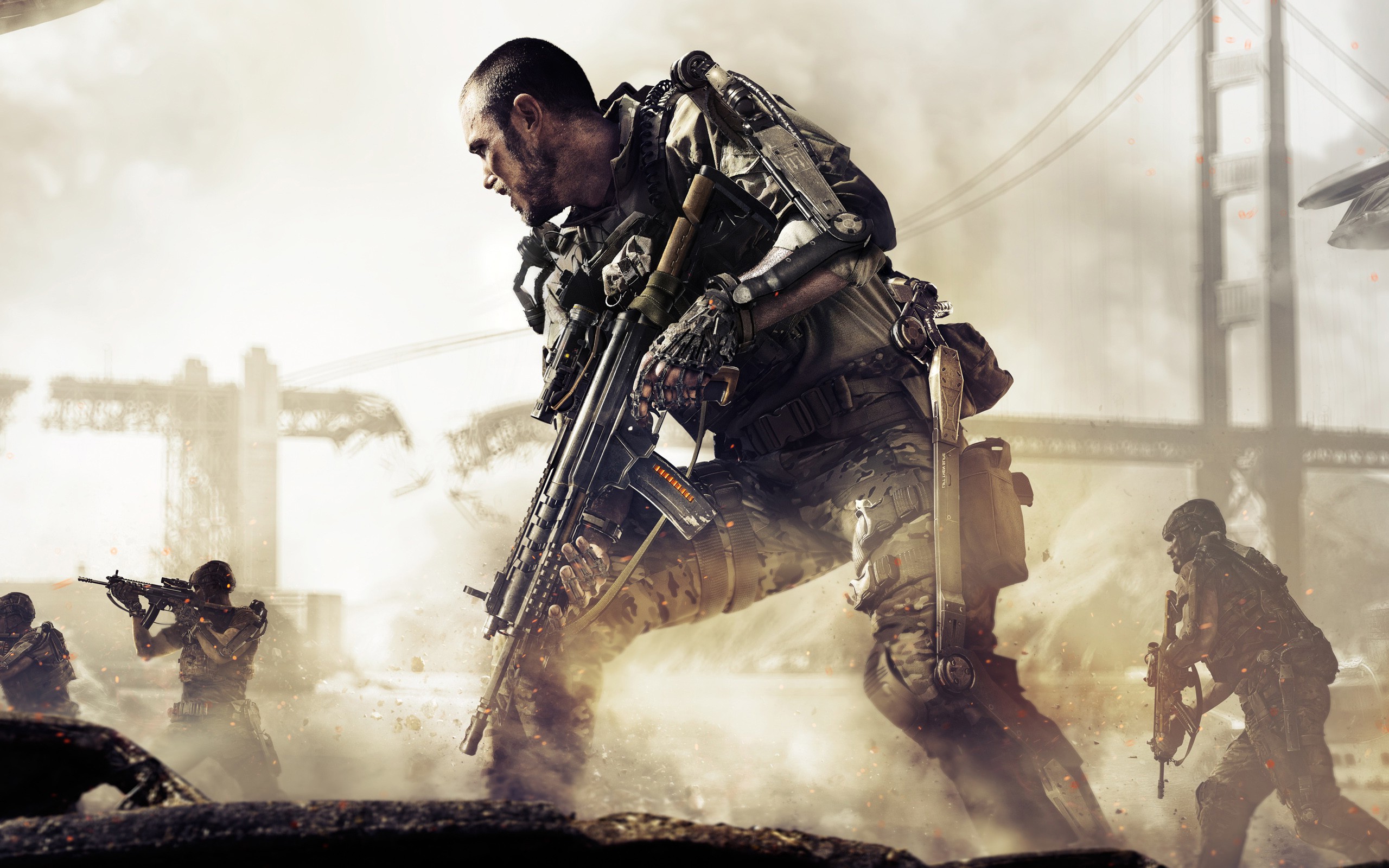 Call of Duty Advanced Warfare игра оружие война загрузить