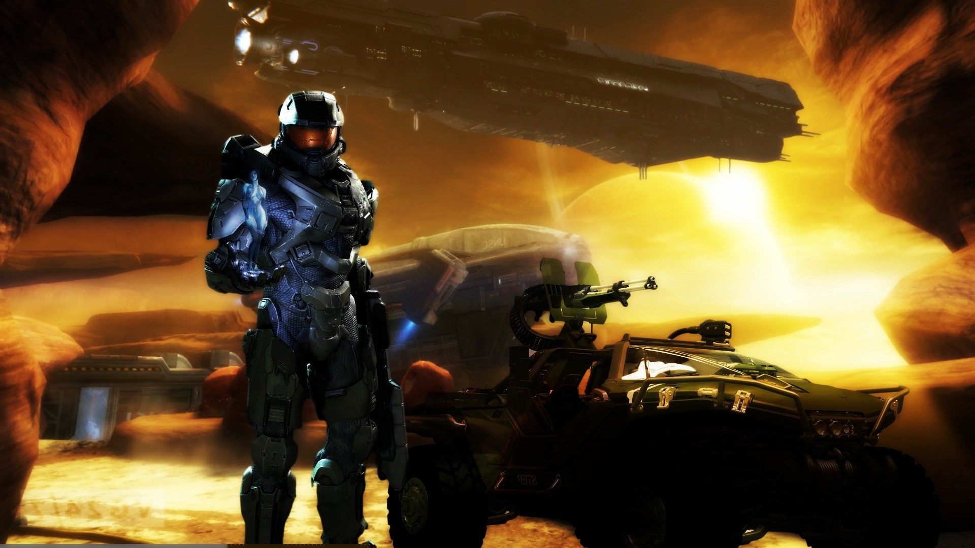 Halo, Master Chief, Cortana, Halo 4, Xbox, Video Games Wallpaper