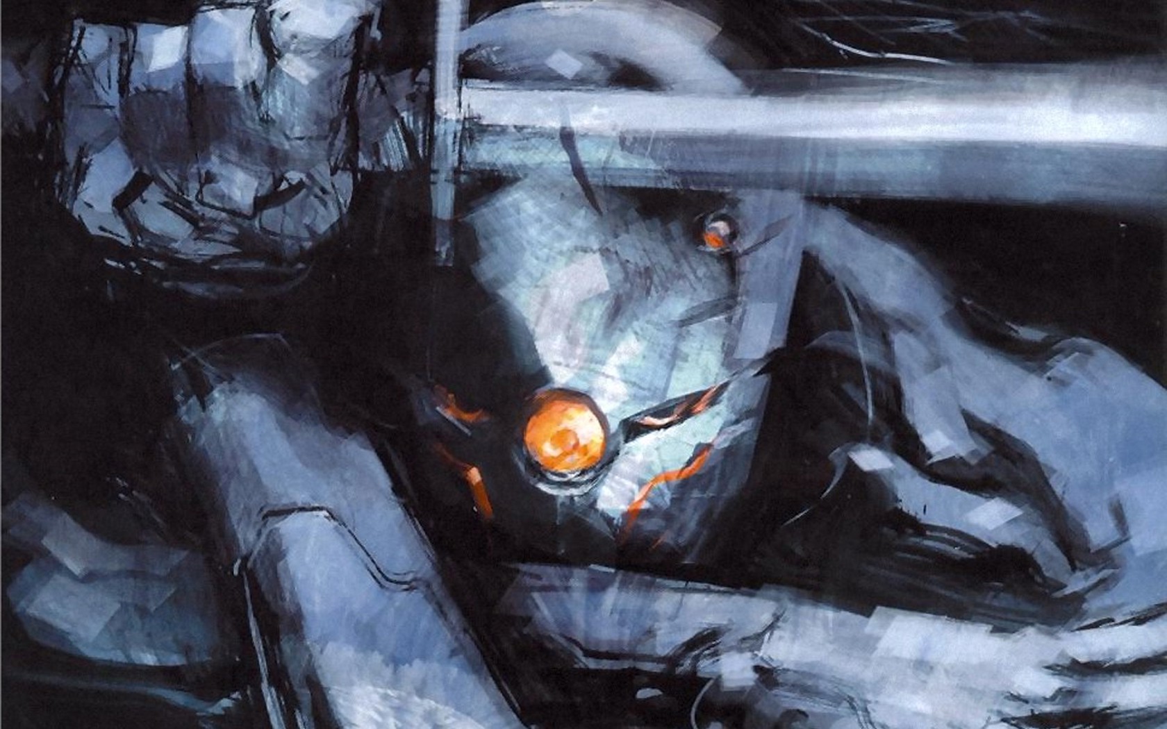 video Games, Digital Art, Metal Gear Solid, Gray Fox (character) Wallpaper