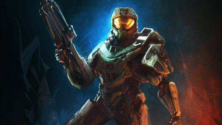 Halo, Master Chief, Halo 4, Xbox One, Video Games, Halo: Master Chief Collection, Artwork HD Wallpaper Desktop Background