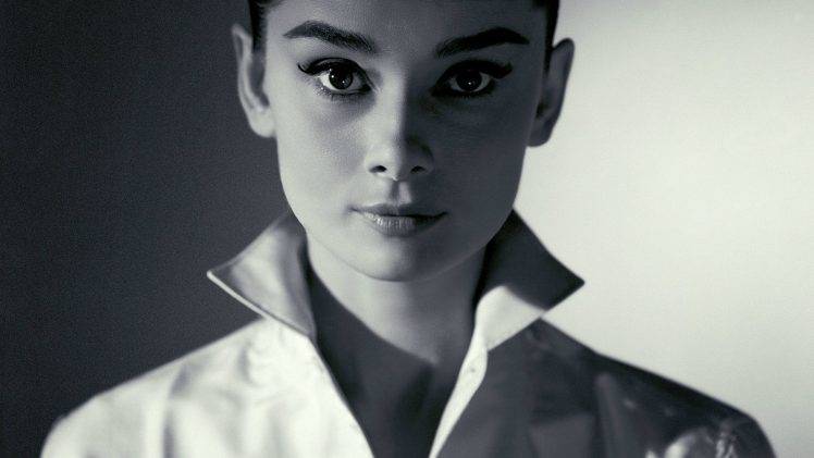 Audrey Hepburn, Monochrome, Women HD Wallpaper Desktop Background