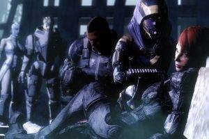 video Games, Mass Effect, Mass Effect 3, Source Filmmaker, Commander Shepard, TaliZorah, James Vega, Garrus Vakarian, Liara TSoni