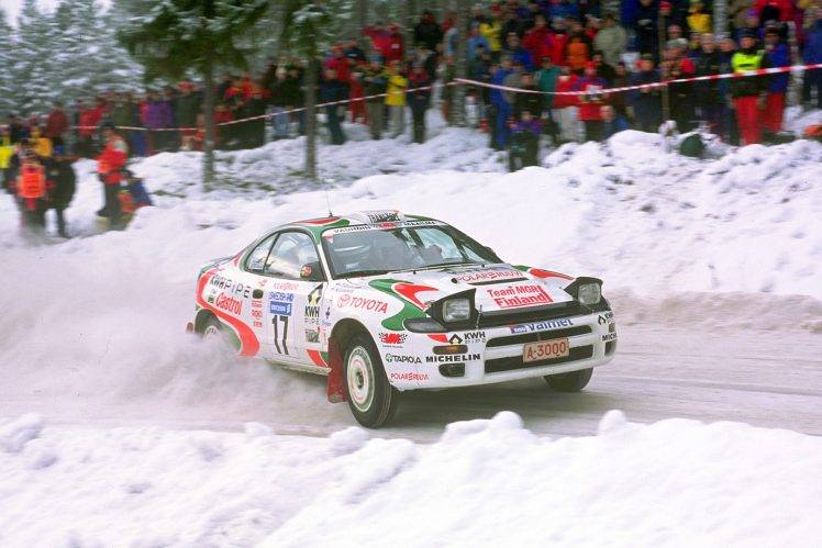 rally Cars, Snow, Racing, Toyota, Celica HD Wallpaper Desktop Background