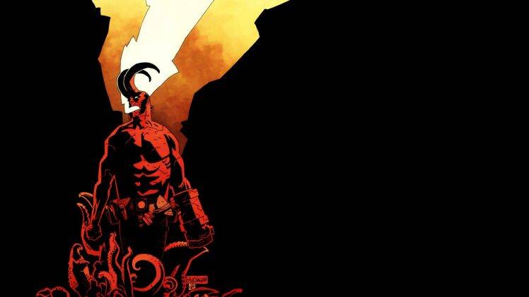 Hellboy, Comics HD Wallpaper Desktop Background