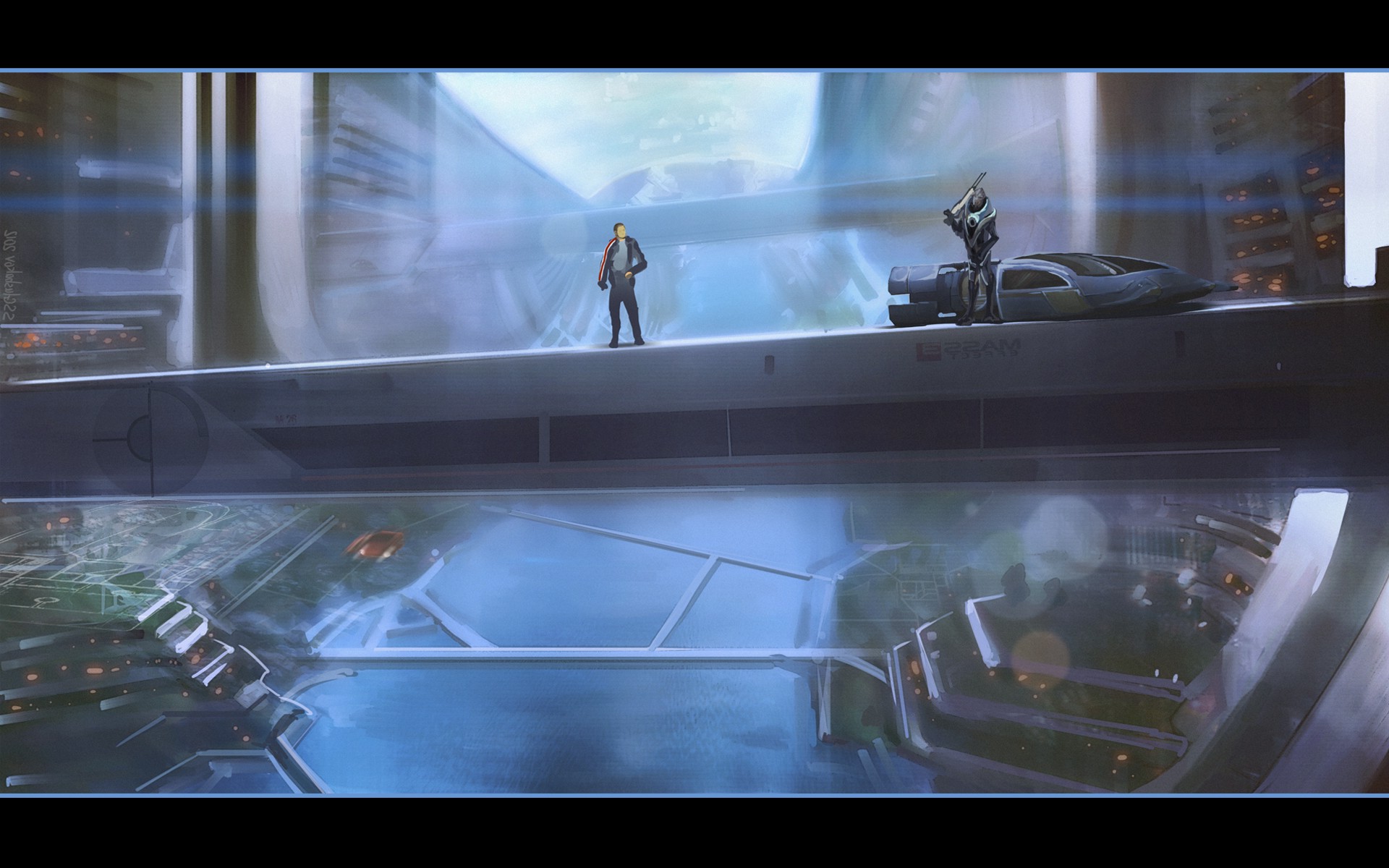 fantasy Art, Mass Effect, Mass Effect 3, Concept Art Wallpaper