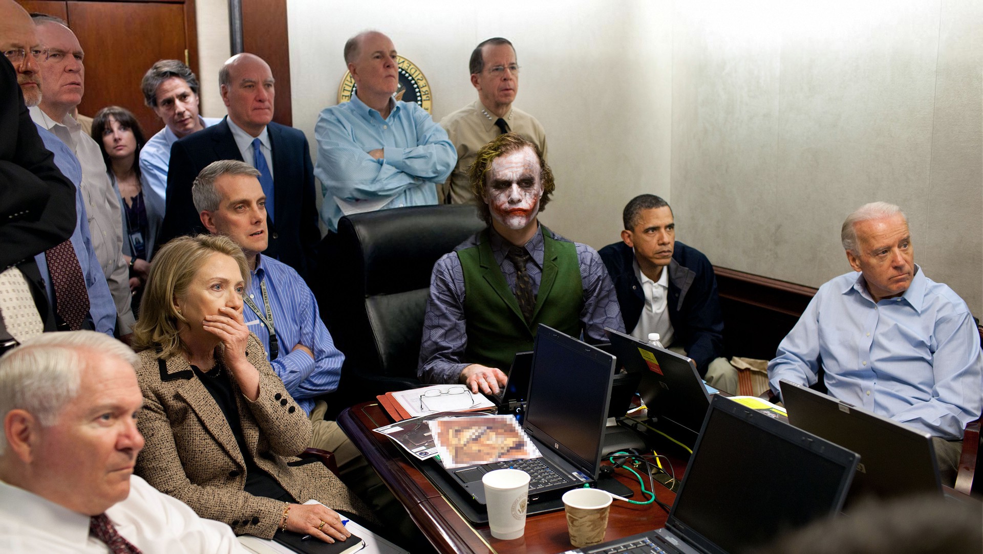 Joker, Barack Obama, Adobe Photoshop Wallpaper