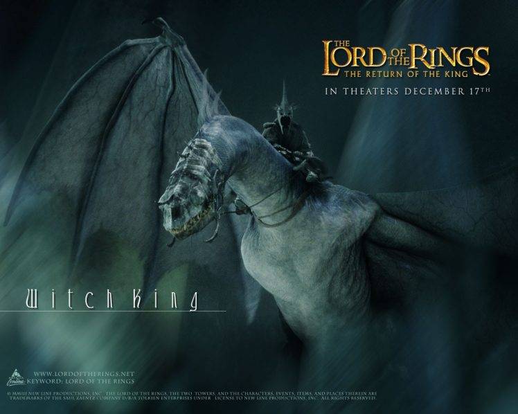 The Lord Of The Rings, Nazgûl, Witchking Of Angmar HD Wallpaper Desktop Background