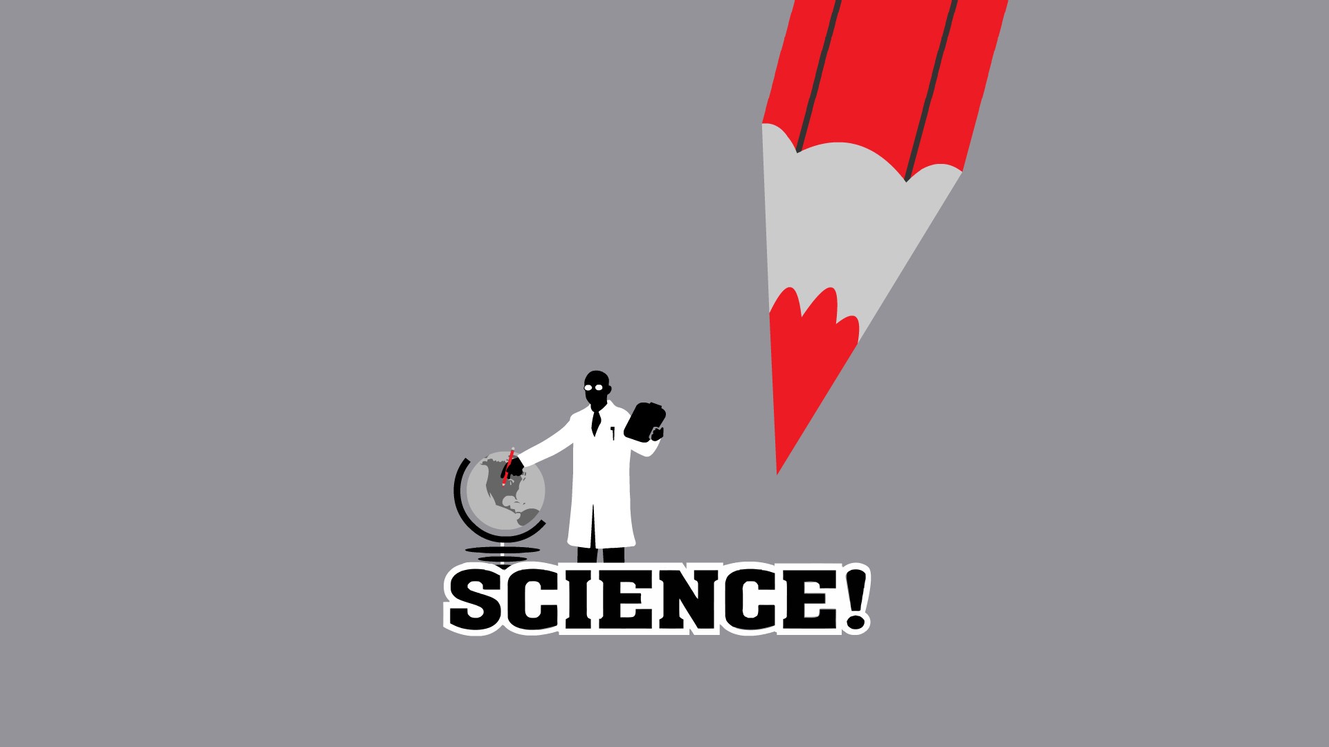 science, Humor, Simple Background Wallpaper