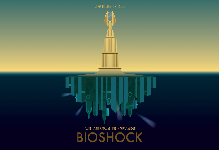 BioShock, Rapture, Sea, Video Games, Artwork HD Wallpaper Desktop Background