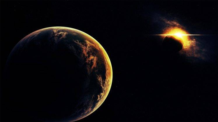 solar Eclipse, Planet, Space HD Wallpaper Desktop Background