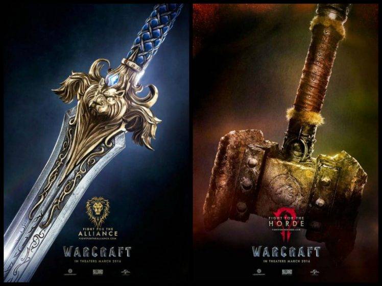 Warcraft Movie, Warcraft, Wow Movie, Horde, Alliance HD Wallpaper Desktop Background