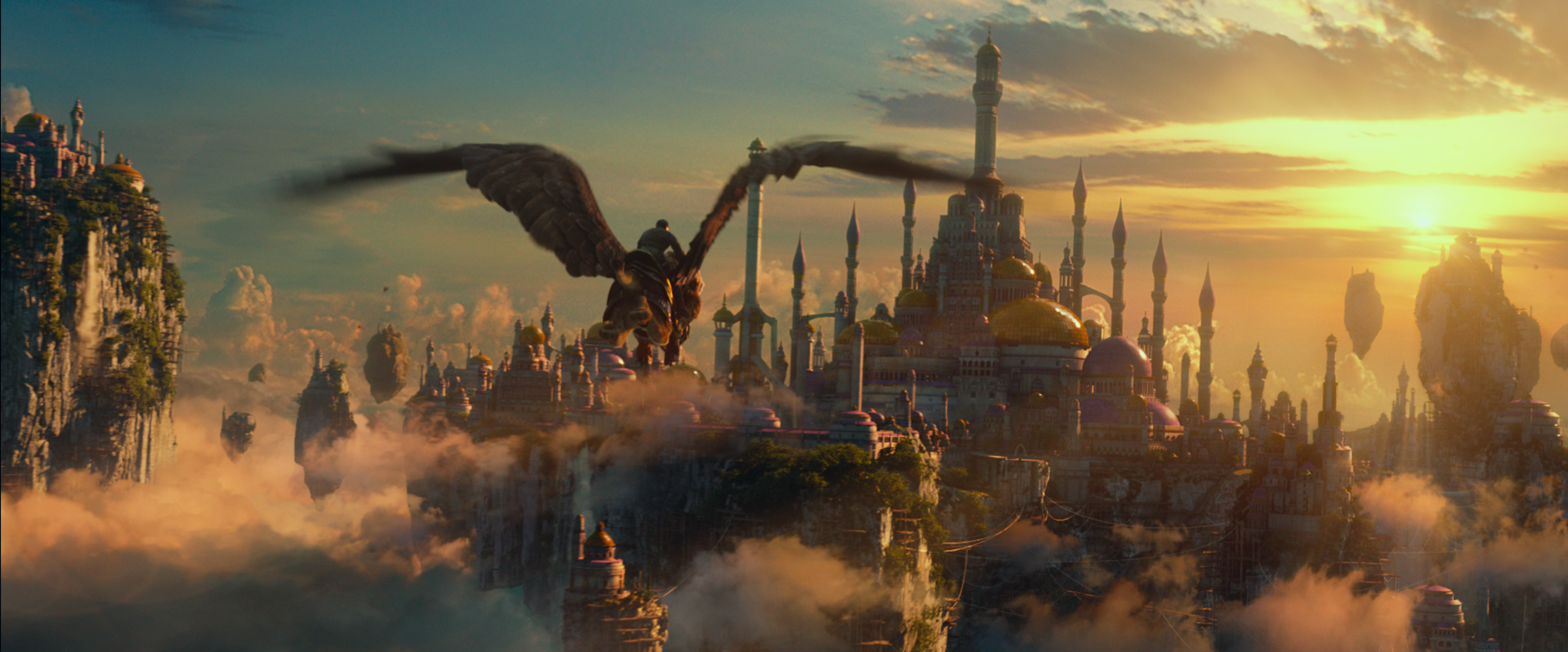Warcraft Movie, Warcraft, Wow Movie, Movie, Griffin, Alliance, Fly Wallpaper