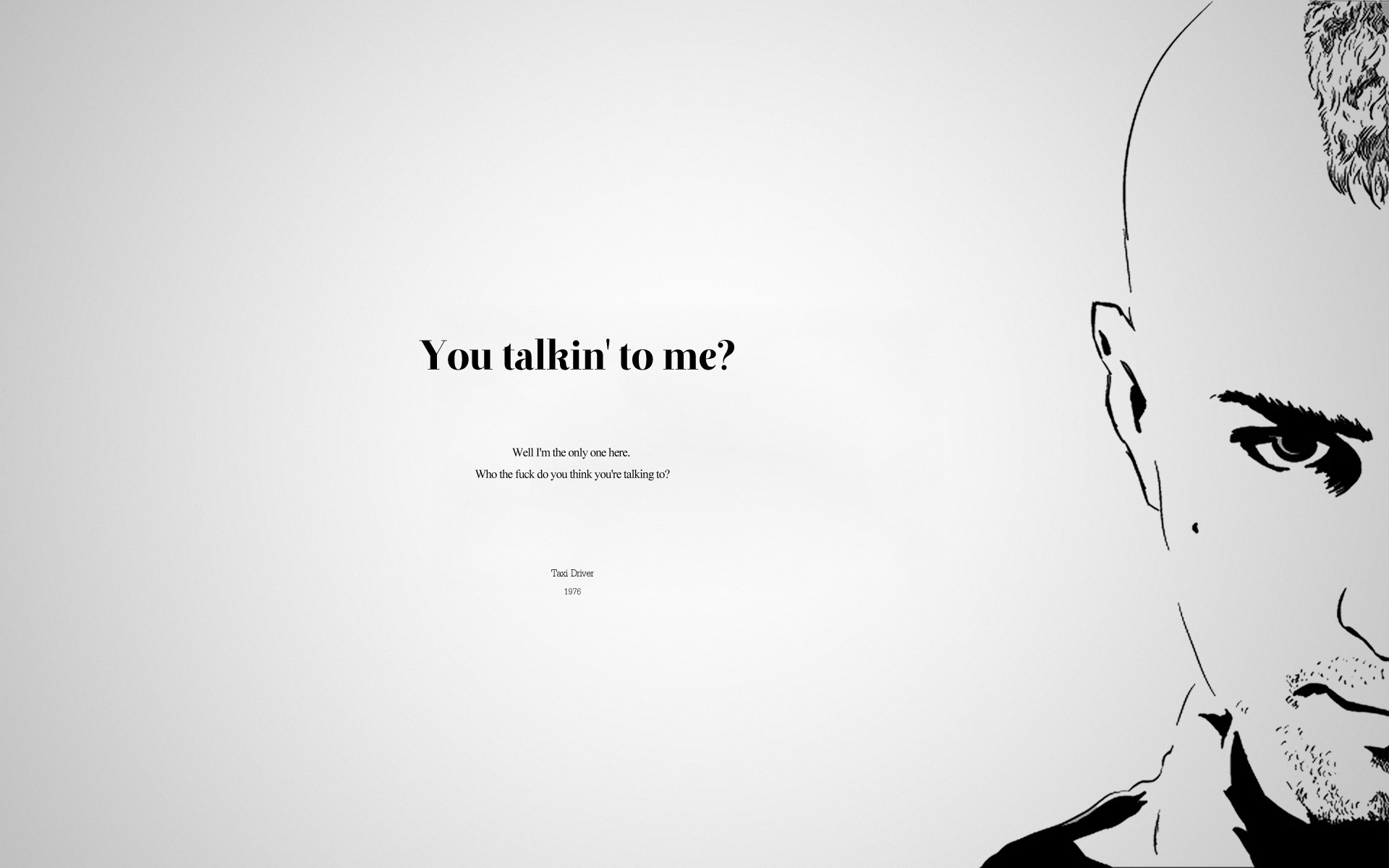 fan Art, Taxi Driver, Movies, Robert DeNiro Wallpaper