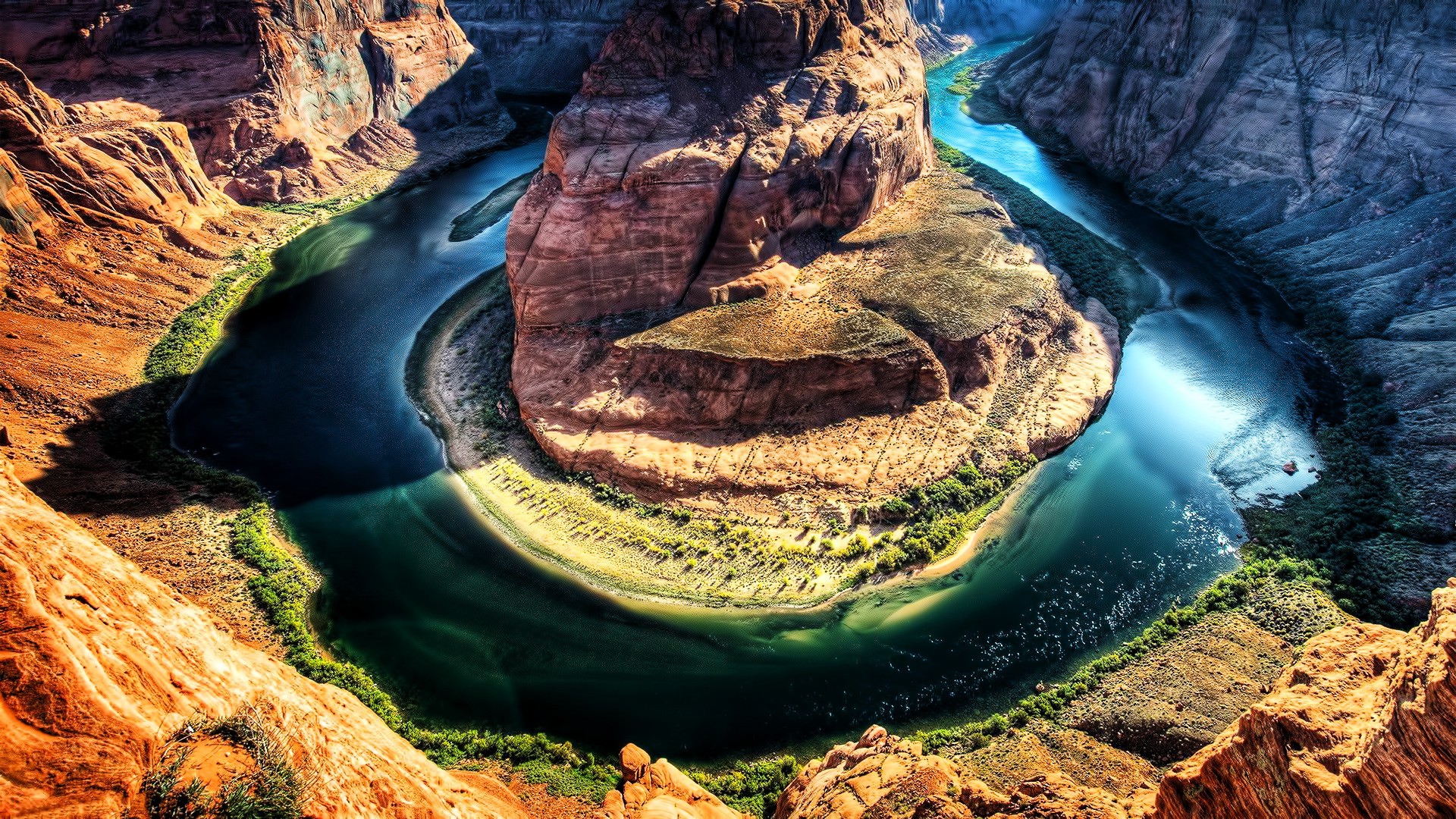 nature, River, Grand Canyon Wallpaper