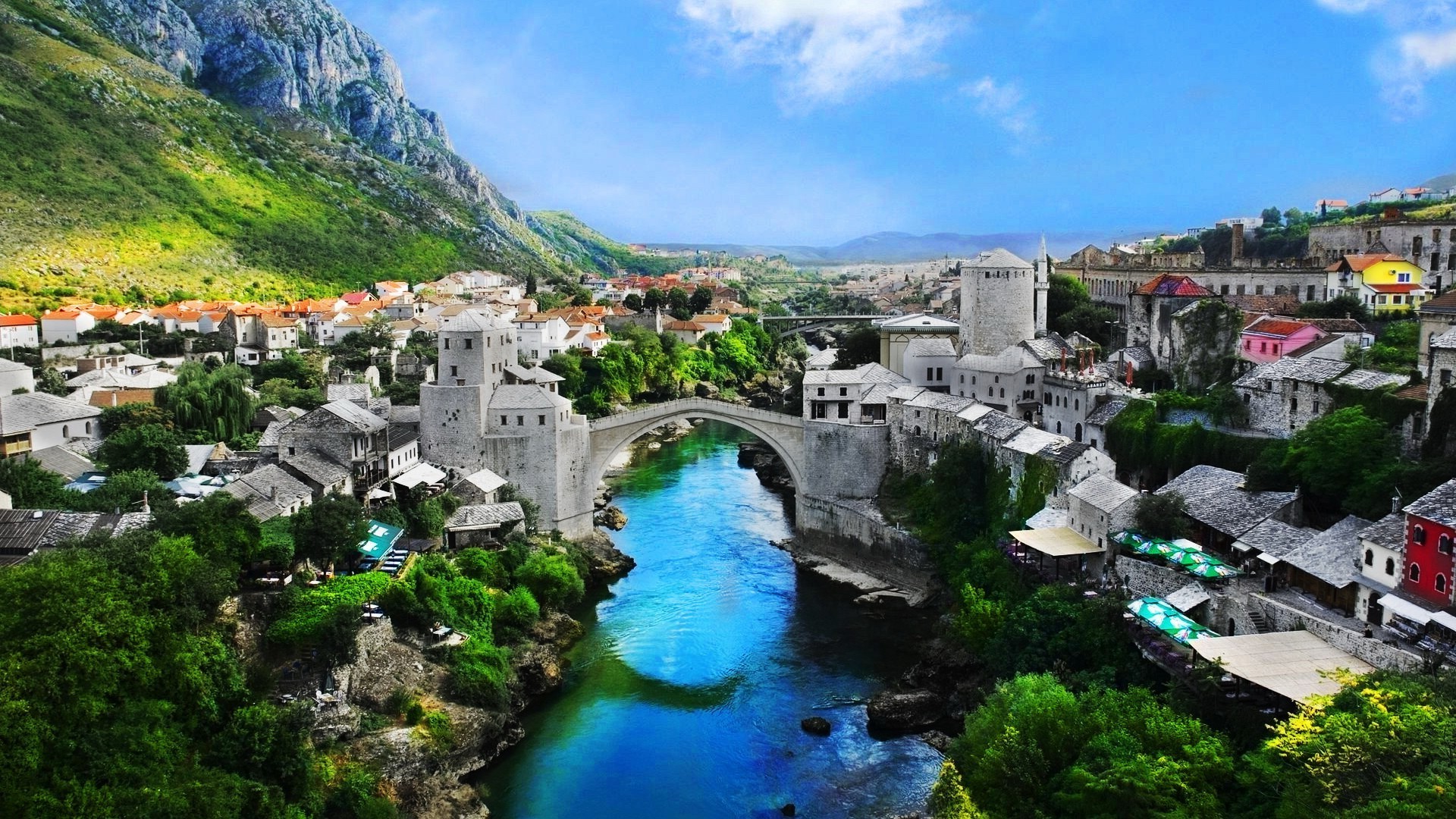 Mostar, Nature Wallpaper