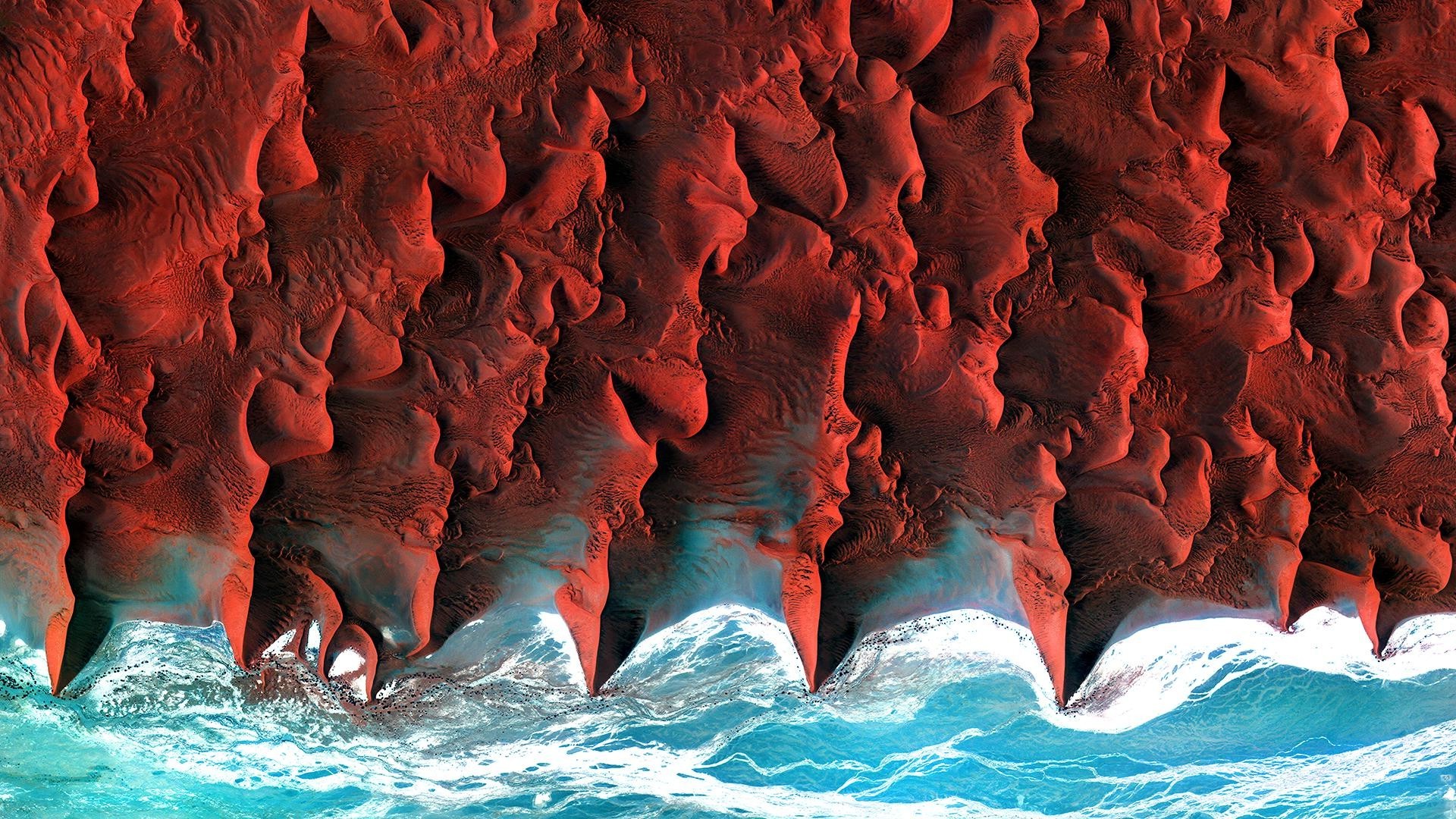 satellite photo desktop background