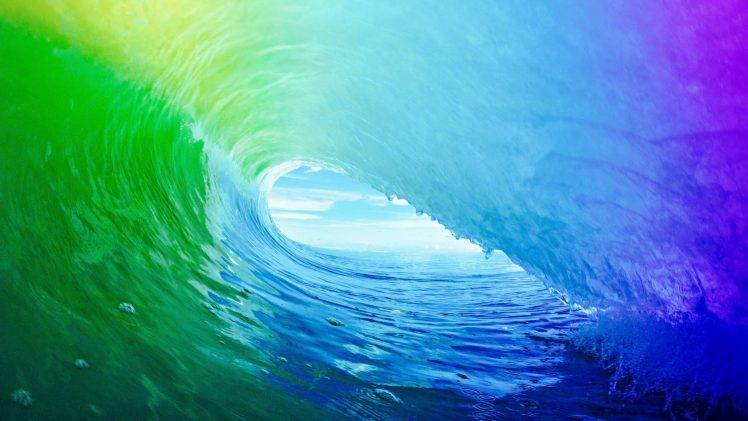 waves, Colorful, Nature, Water, Sea HD Wallpaper Desktop Background