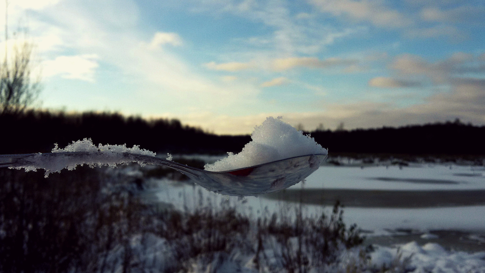 Russia, Winter, Snow, River, Spoons, Nature Wallpaper