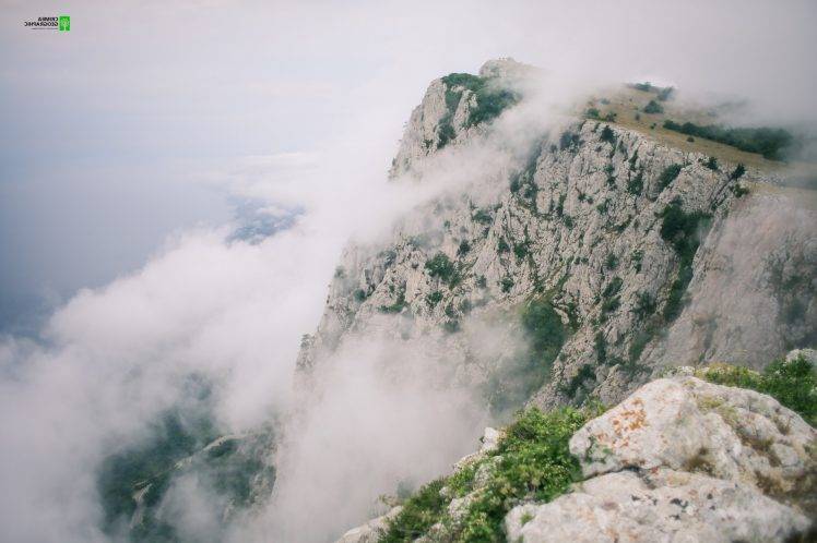 Crimea, Nature, Mountain, Clouds, Mist, Rock HD Wallpaper Desktop Background