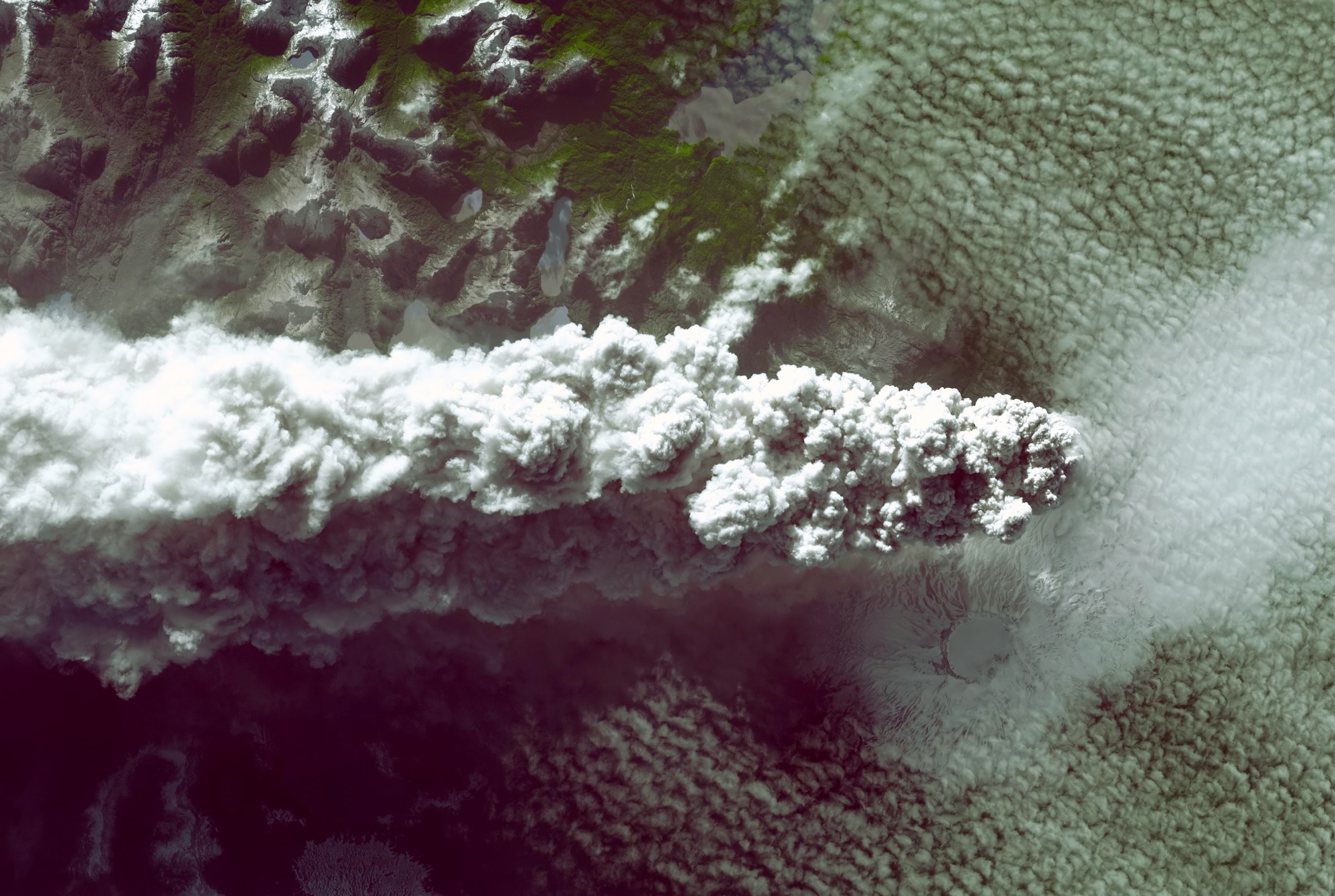 volcano, Nature, Smoke Wallpaper