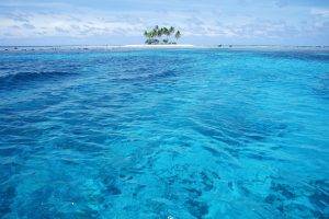 sea, Nature, Water, Island