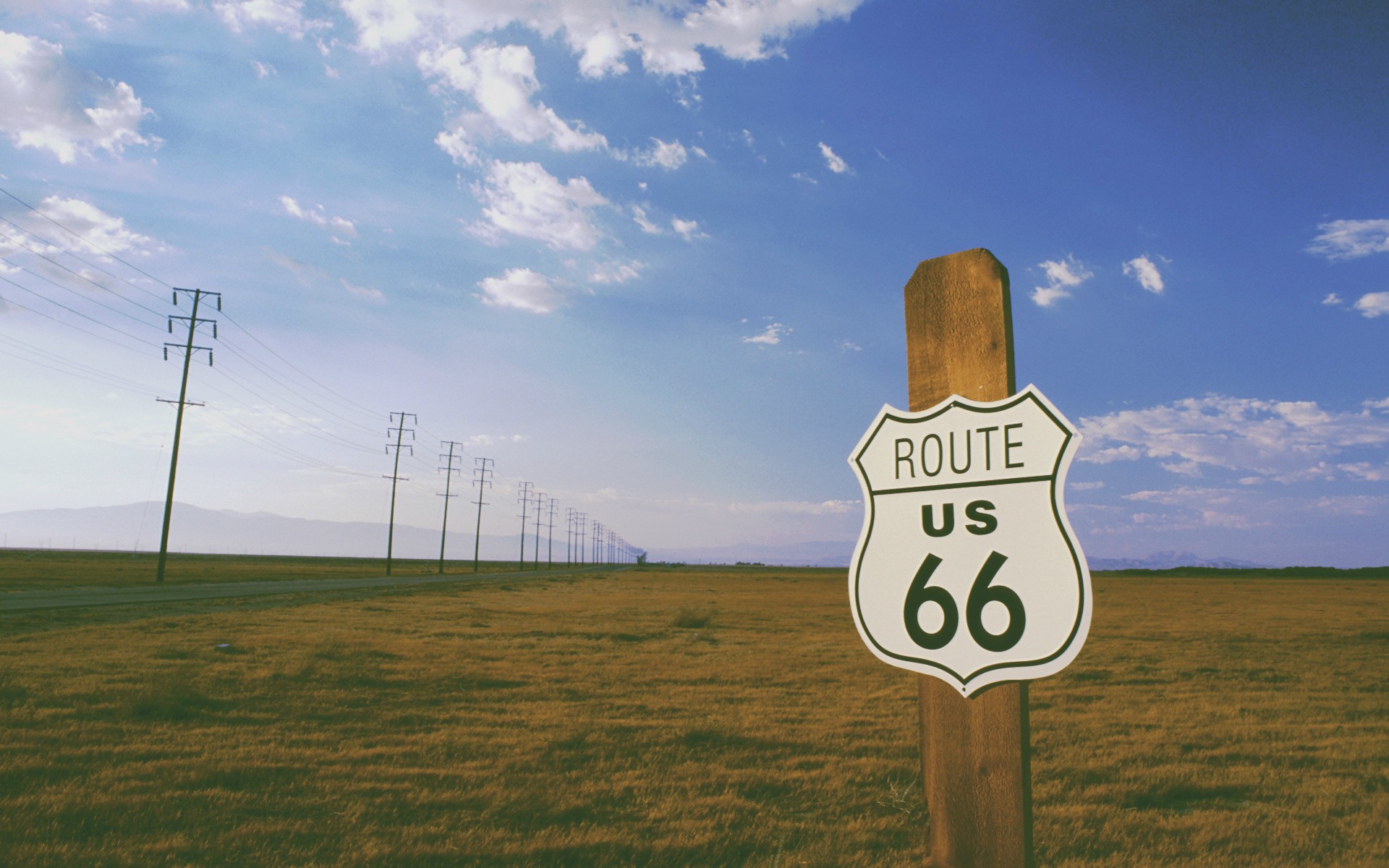 road, Nature, Route 66 Wallpaper