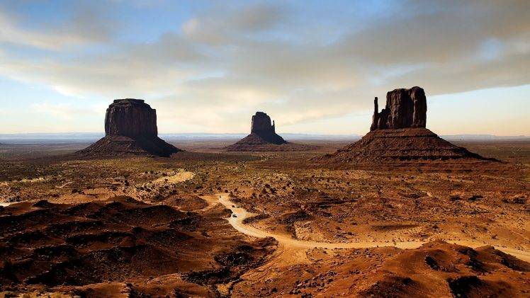 desert, Dirt, Nature, Monument Valley HD Wallpaper Desktop Background