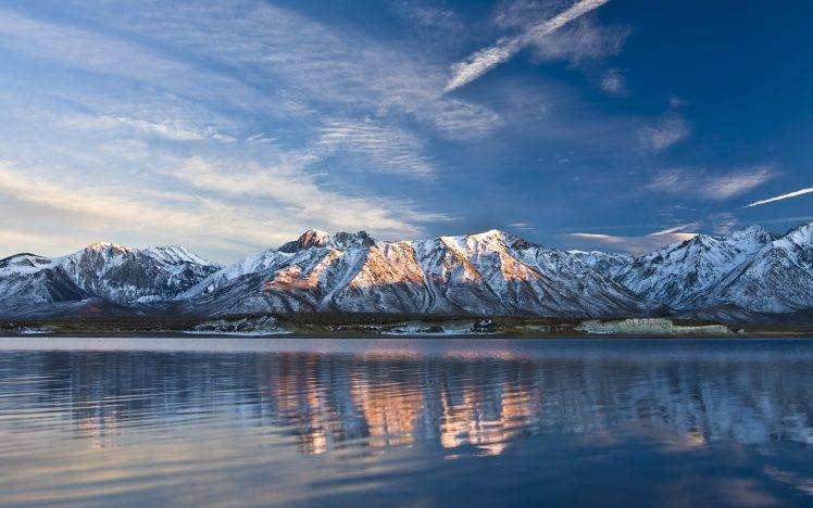 mountain, Nature, Snowy Peak HD Wallpaper Desktop Background